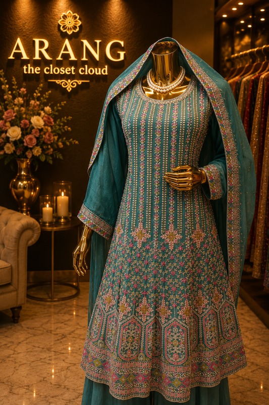 The Designer Premium Pakistani Shirt Style Ready To Wear Dress