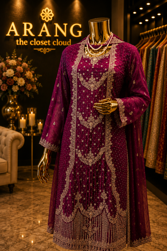 The Premium Designer Shirt Style Ready to Wear Dress