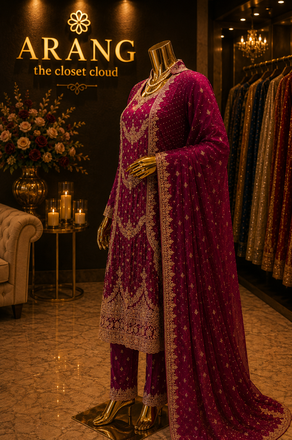The Premium Designer Shirt Style Ready to Wear Dress