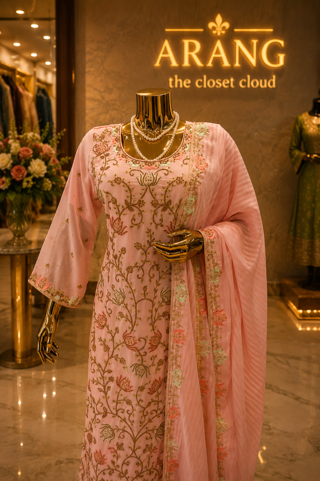 The Premium Designer Shirt Style Ready to Wear Dress