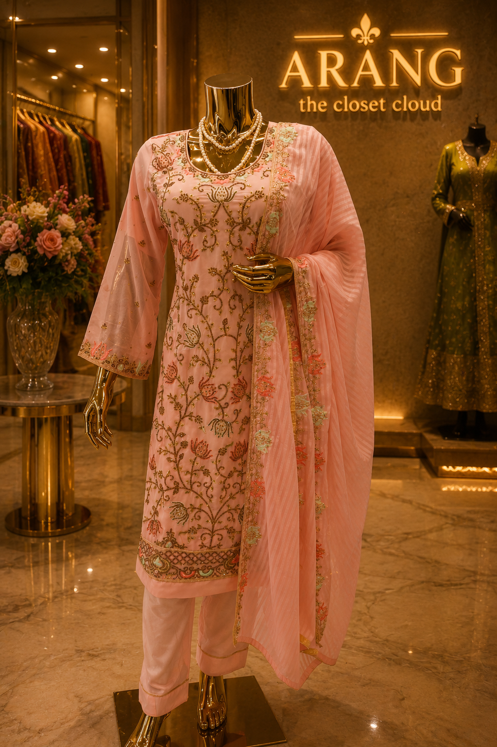 The Premium Designer Shirt Style Ready to Wear Dress
