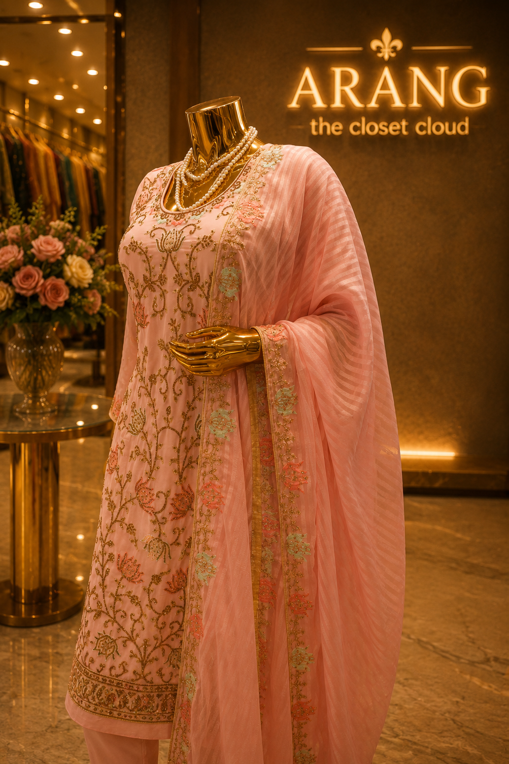 The Premium Designer Shirt Style Ready to Wear Dress