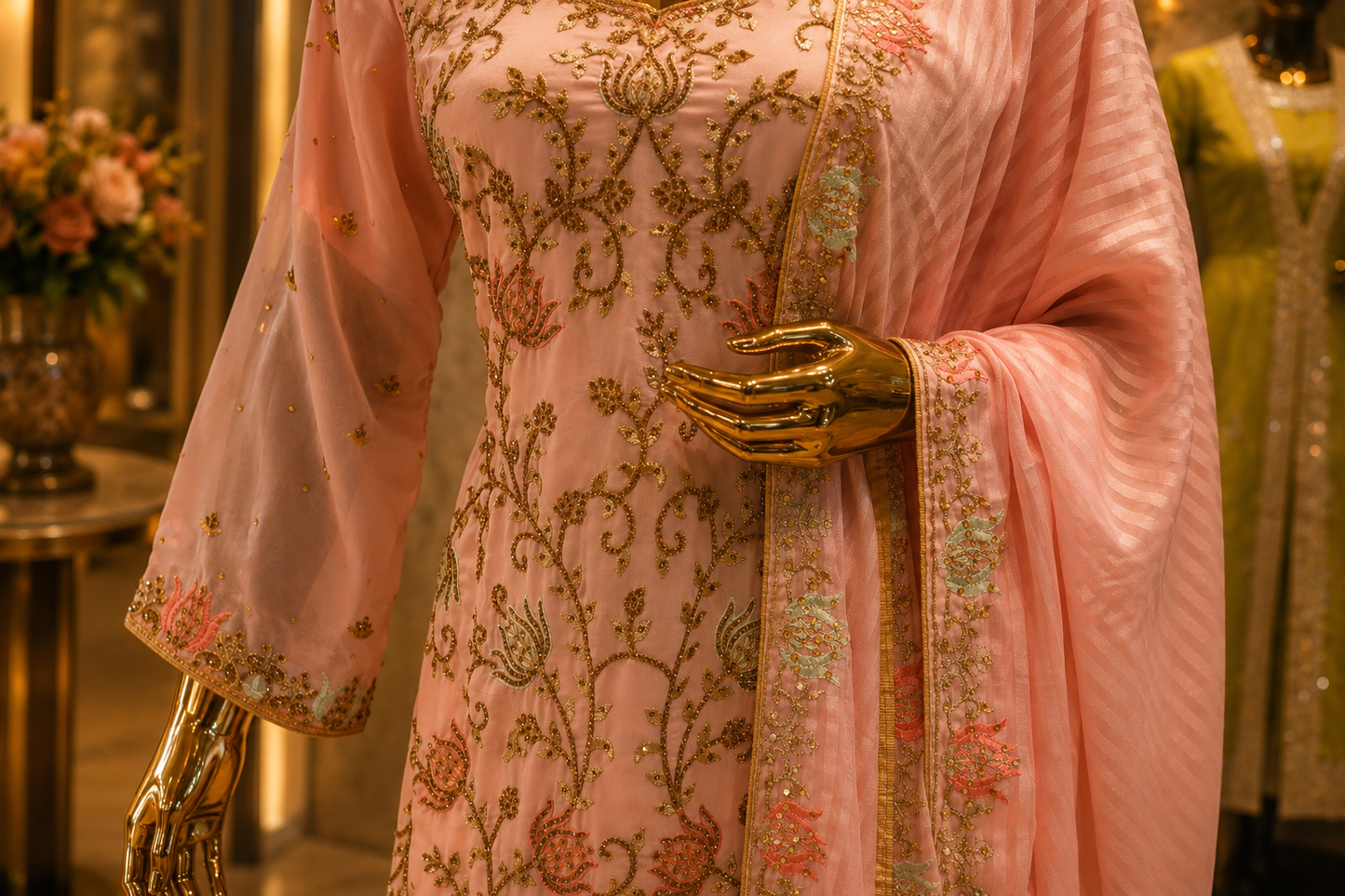 The Premium Designer Shirt Style Ready to Wear Dress