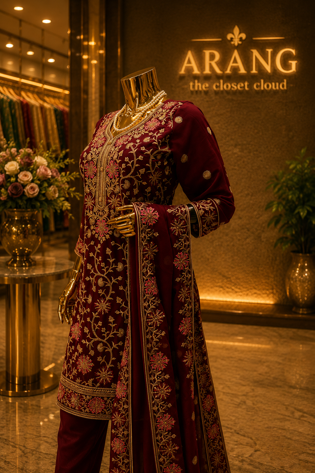 The Premium Designer Shirt Style Ready to Wear Dress