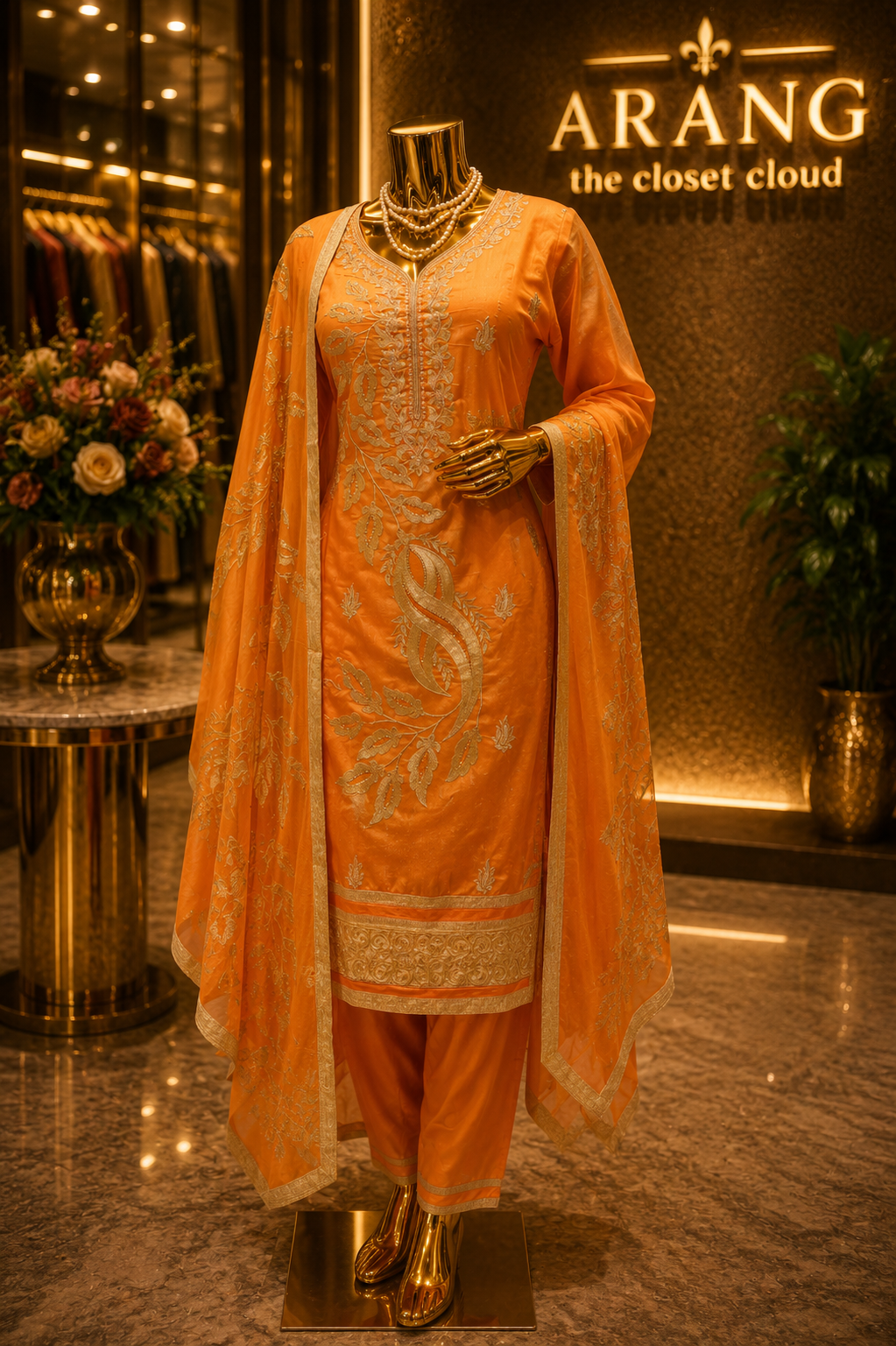The Premium Designer Shirt Style Ready to Wear Dress
