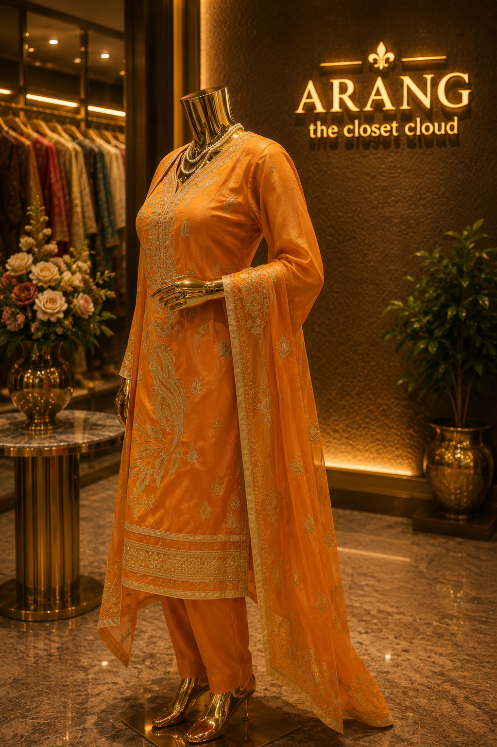 The Premium Designer Shirt Style Ready to Wear Dress