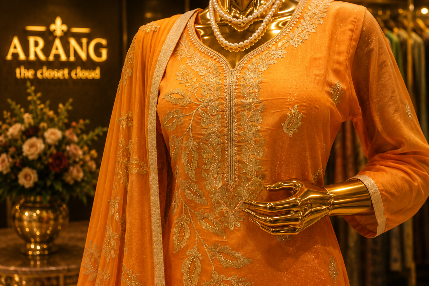 The Premium Designer Shirt Style Ready to Wear Dress