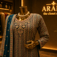 The Elegant Premium Luxury Designer Frock Style Ready To Wear Dress