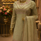 The Premium Pakistani Designer Semi-Stitched Style Dress