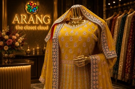 The Elegant Designer Frock Style Ready to Wear Dress