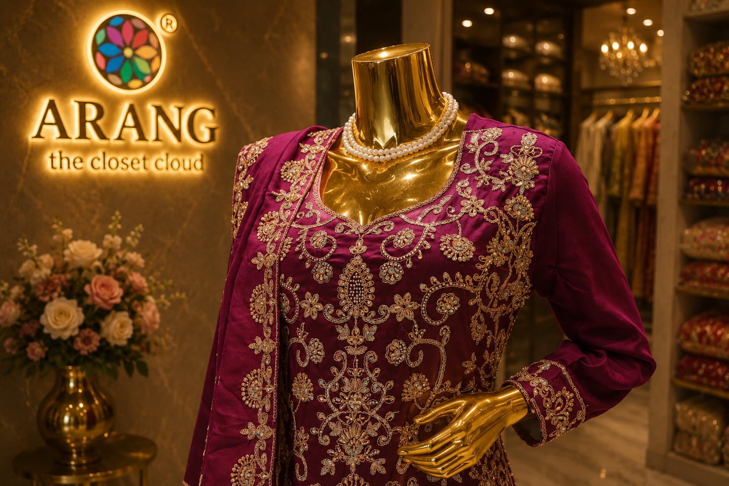 The Designer Elegant Shirt Style Ready to Wear Dress