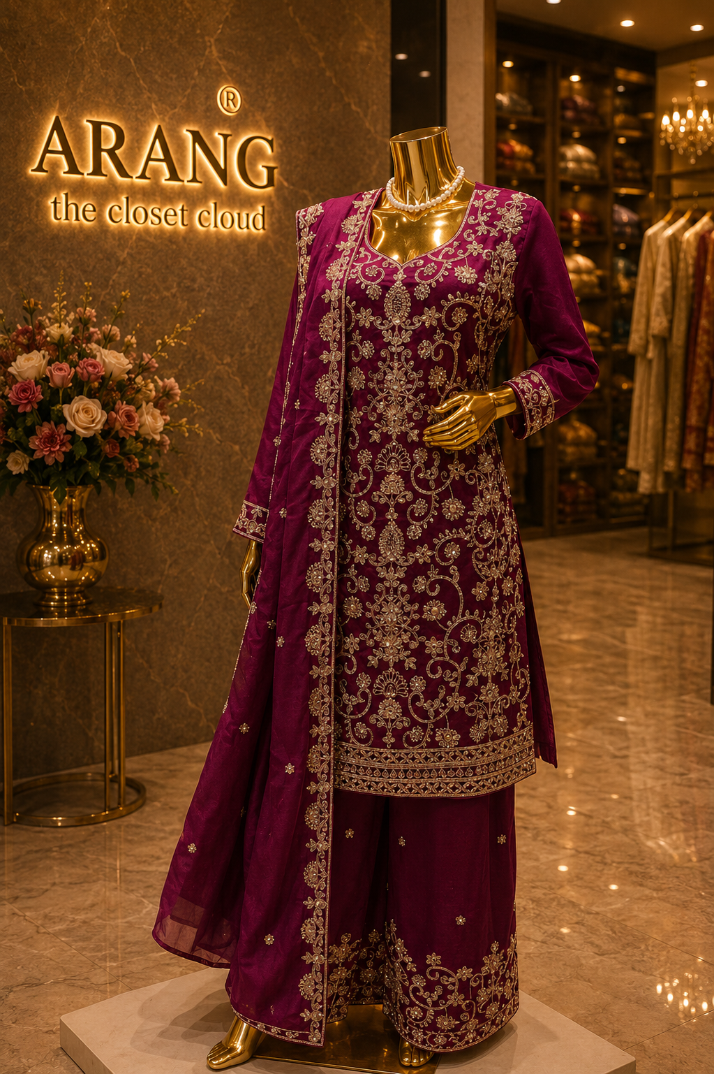 The Designer Elegant Shirt Style Ready to Wear Dress