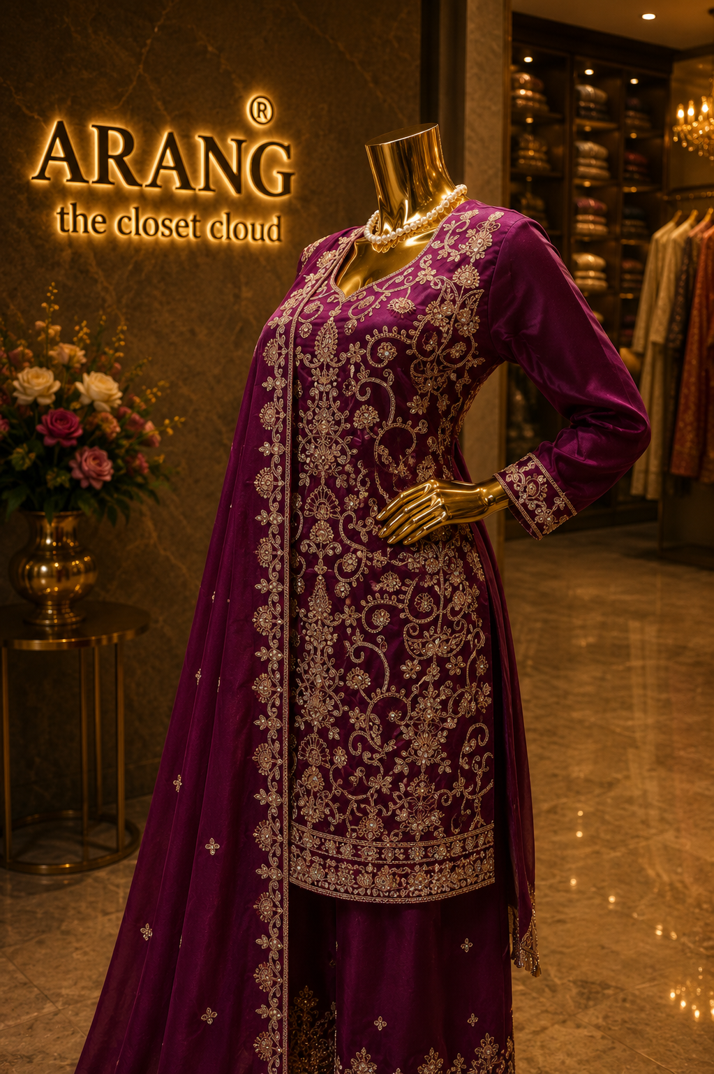 The Designer Elegant Shirt Style Ready to Wear Dress