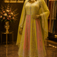 The Premium Designer Double Shaded Frock Style Ready To Wear