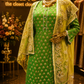The Designer Luxury Frock Style Ready To Wear Dress Premium For Haldi Brides