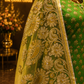 The Designer Luxury Frock Style Ready To Wear Dress Premium For Haldi Brides