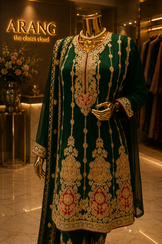 The Pakistani Designer Frock Style Ready To Wear Dress