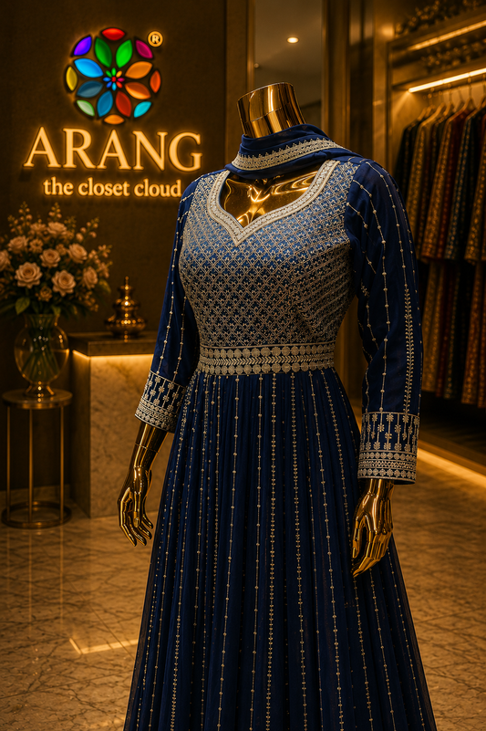 The Premium Designer Long Gown Ready to Wear Dress
