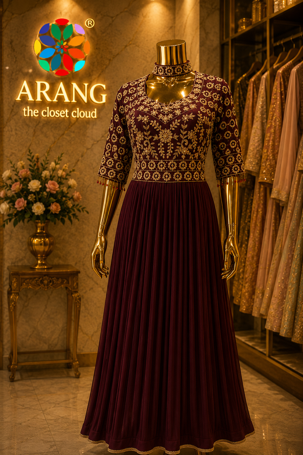 The Premium Designer Gown Ready to Wear Dress