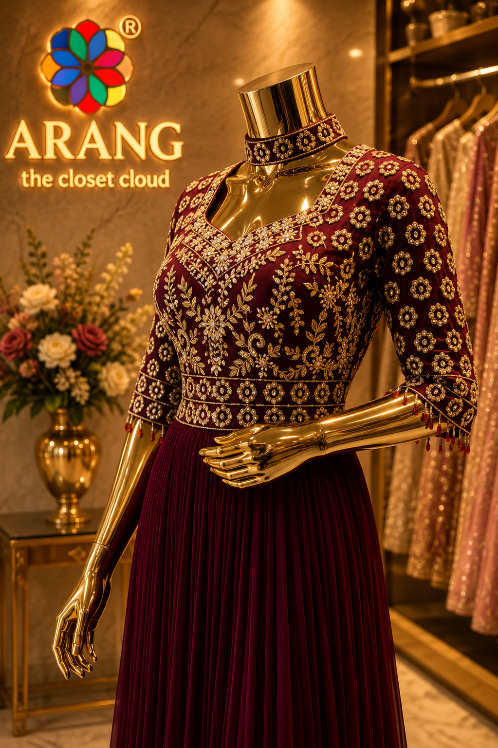 The Premium Designer Gown Ready to Wear Dress