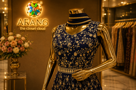 The Premium Designer Long Frock Ready to Wear Dress