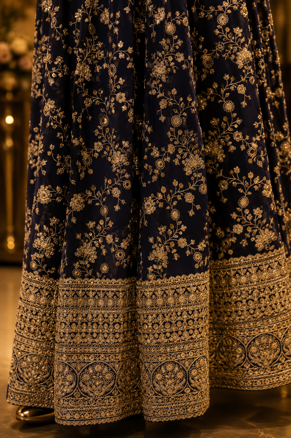 The Premium Designer Long Frock Ready to Wear Dress