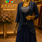 The Premium Designer Western Blouse With Koti Ready to Wear Sharara Dress