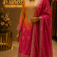 The Designer Pakistani Double Shaded Frock Style Ready To Wear Dress