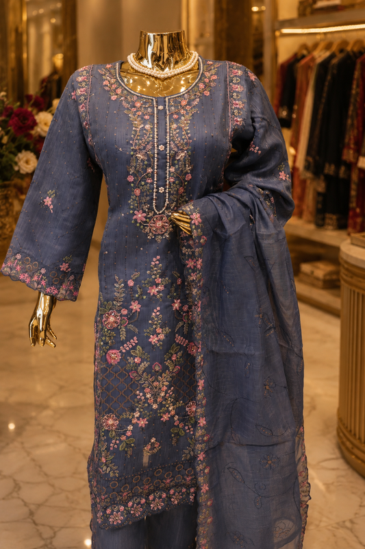 The Elegant Pakistani Shirt Style Ready To Wear Dress