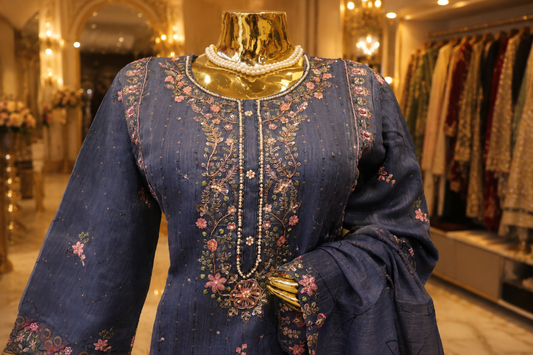 The Elegant Pakistani Shirt Style Ready To Wear Dress