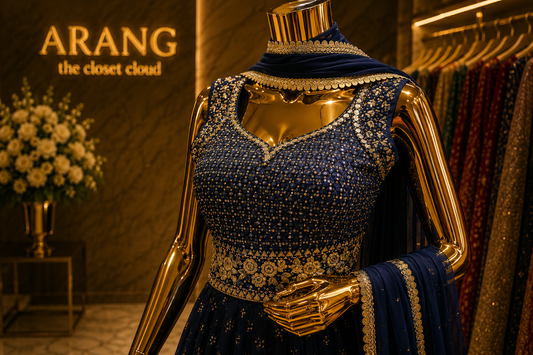 The Premium Designer Long Gown Style Ready To Wear Dress