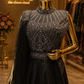 The Premium Luxury Designer Western Long Gown Style Ready To Wear Dress