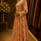 The Designer Pakistani Style Long Gown Ready To Wear Dress