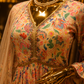 The Designer Pakistani Style Long Gown Ready To Wear Dress