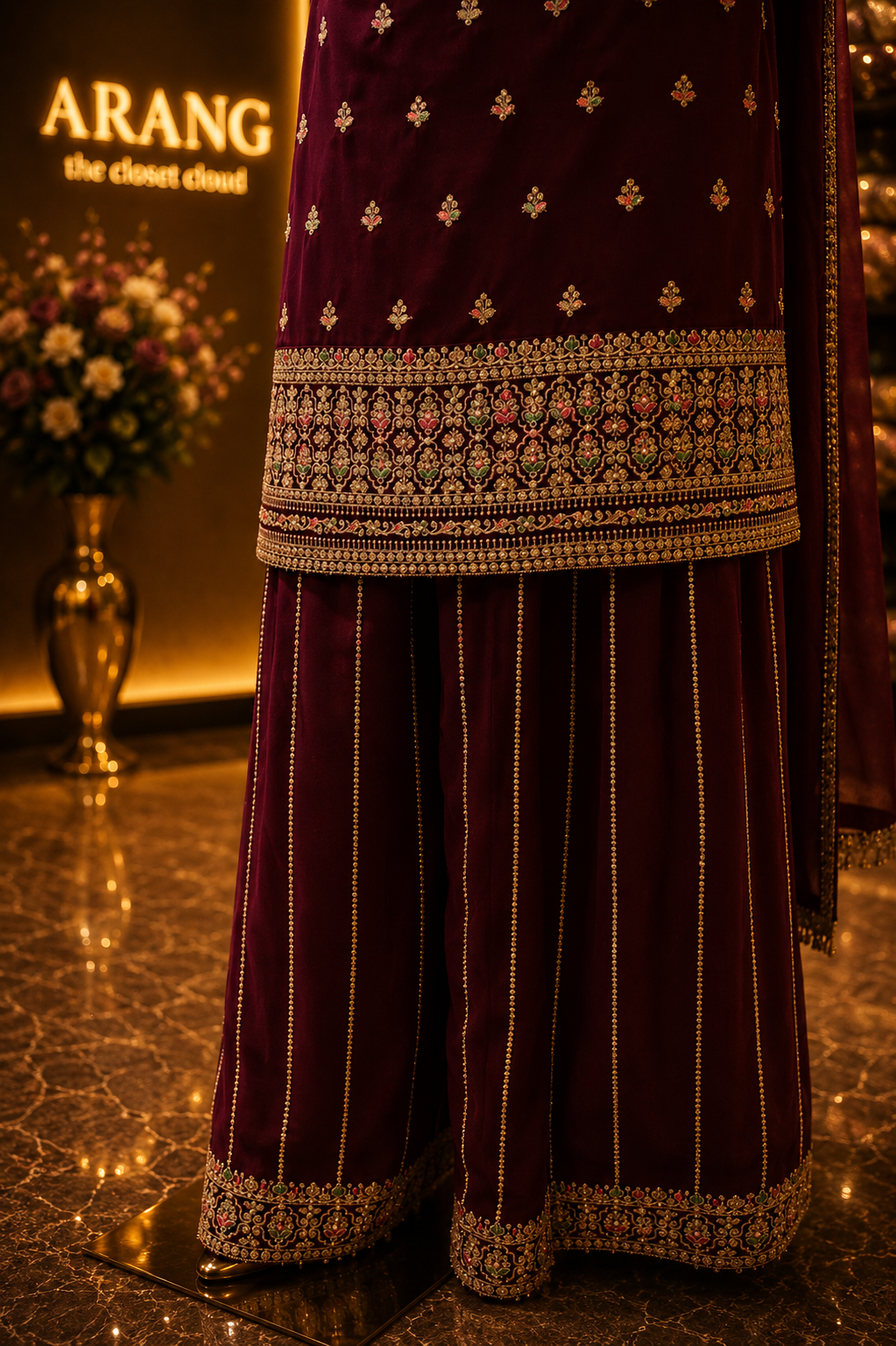 The Designer Elegant Shirt Style Ready To Wear Dress