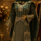 The Elegant Pakistani Pattern Designer Semi-Stitched Dress