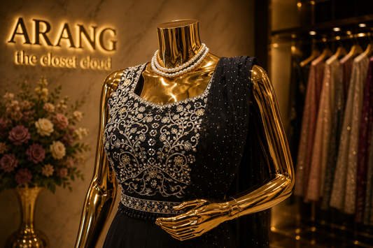 The Premium Designer Long Gown Ready to Wear Dress
