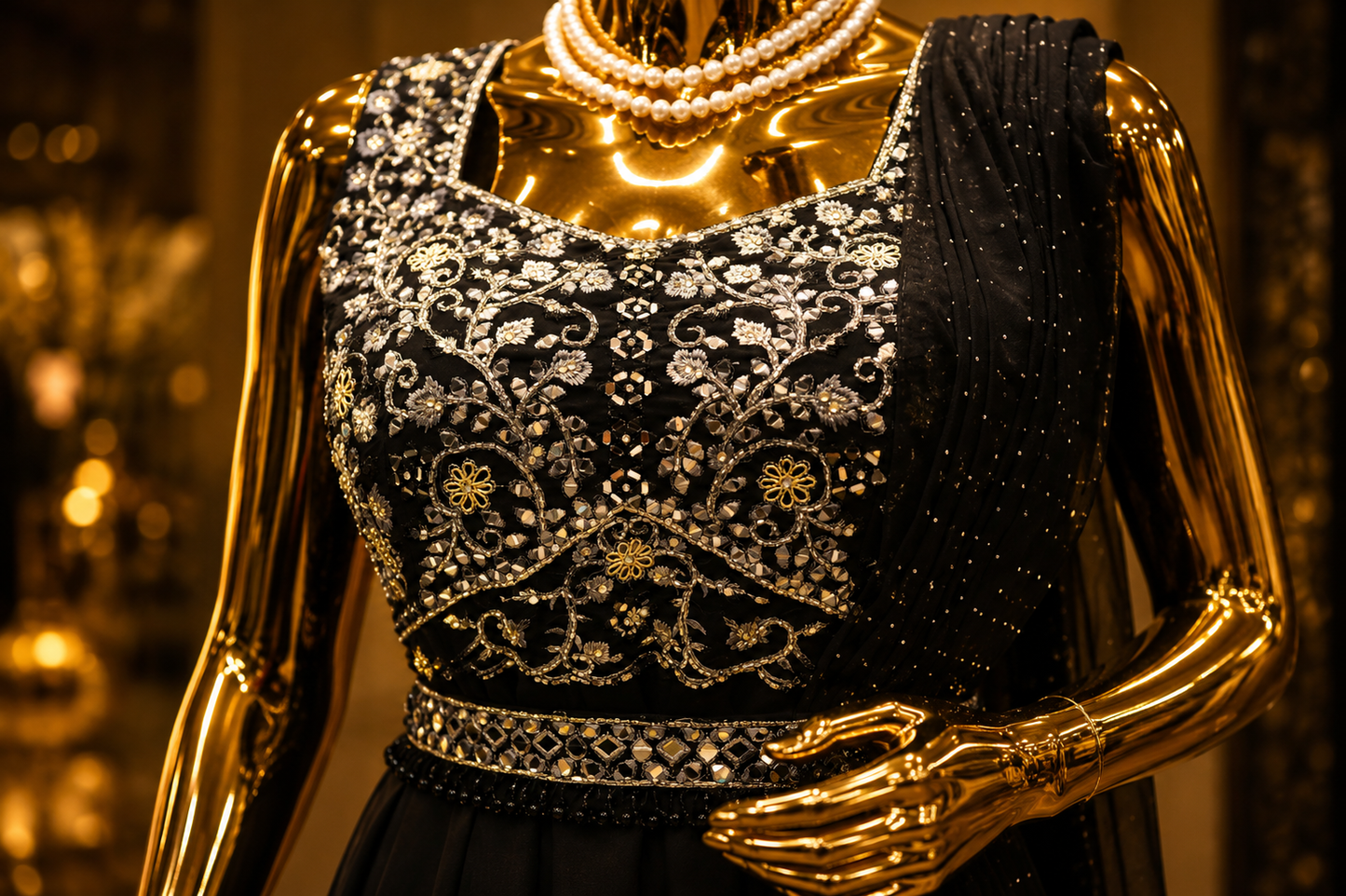 The Premium Designer Long Gown Ready to Wear Dress