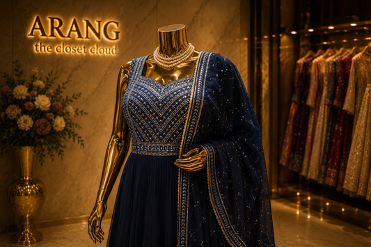 The Premium Designer Long Frock Ready to Wear Dress
