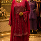 The Premium Designer Frock Style Ready to Wear Sharara Dress