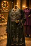 The Premium Designer Frock Style Ready to Wear Sharara Dress