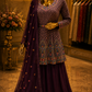 The Premium Designer Cutlam Frock Style Ready to Wear Sharara Dress