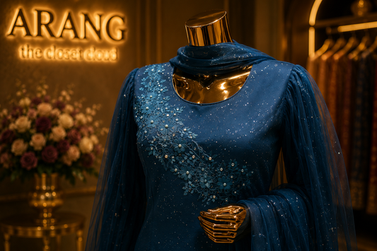 The Premium Designer Long Gown Ready to Wear Dress