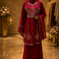 The Premium Designer Frock Style Ready to Wear Sharara Dress