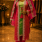 The Elegant Designer Luxury Long Shirt With Koti Style Ready to Wear Dress