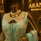 The Designer Long Frock Within Koti Style Ready To Wear Dress