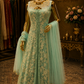 The Designer Long Frock Within Koti Style Ready To Wear Dress