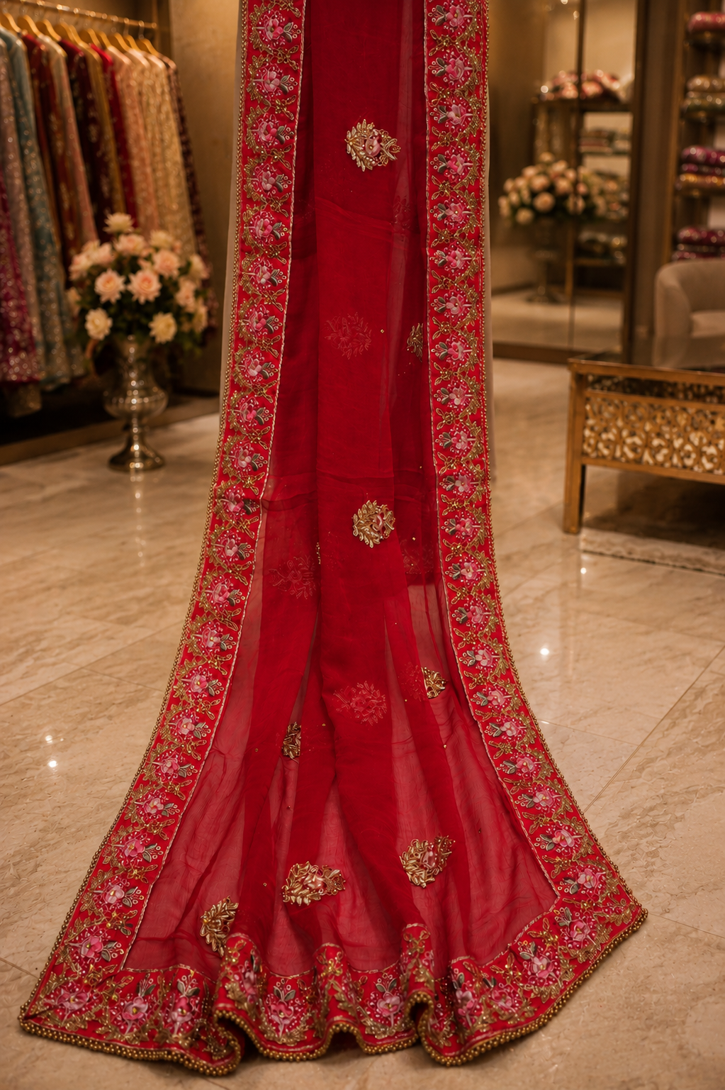 The Premium Designer Elegant Dress Material Suit