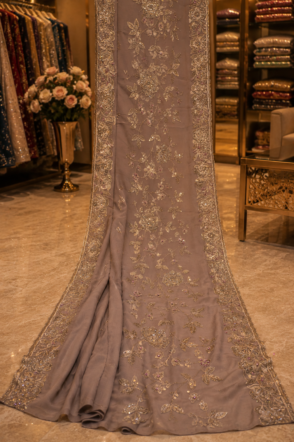 The Premium Designer Elegant Dress Material Suit