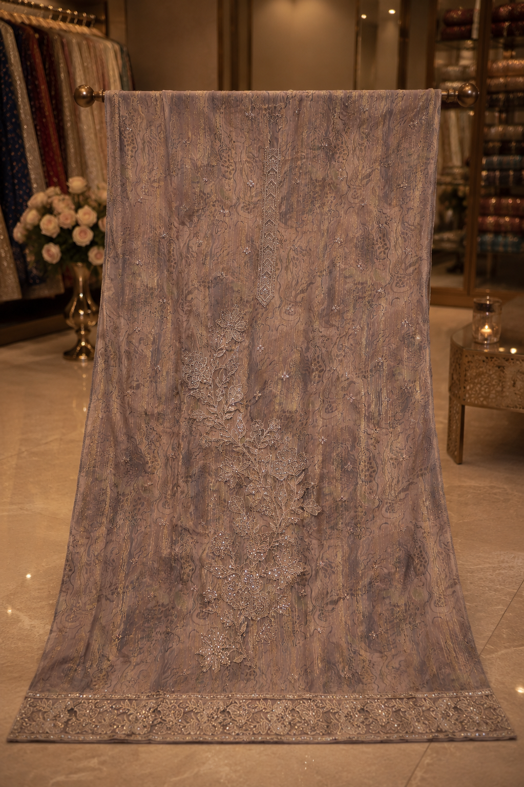 The Premium Designer Elegant Dress Material Suit